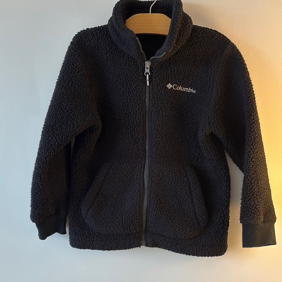 Columbia Kids Black Fleece Jacket - Picture 1 of 1
